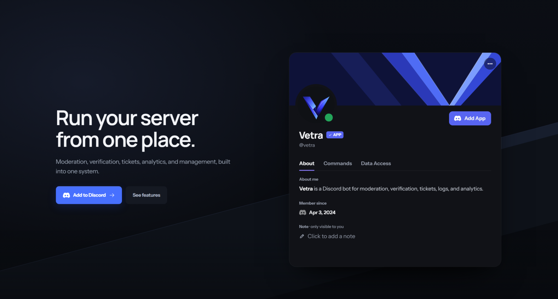 Vetra.gg preview